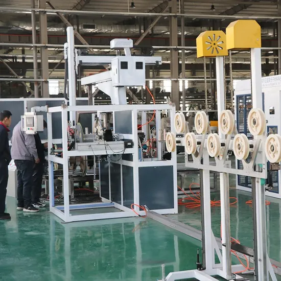 Flat emitter drip irrigation tape production line
