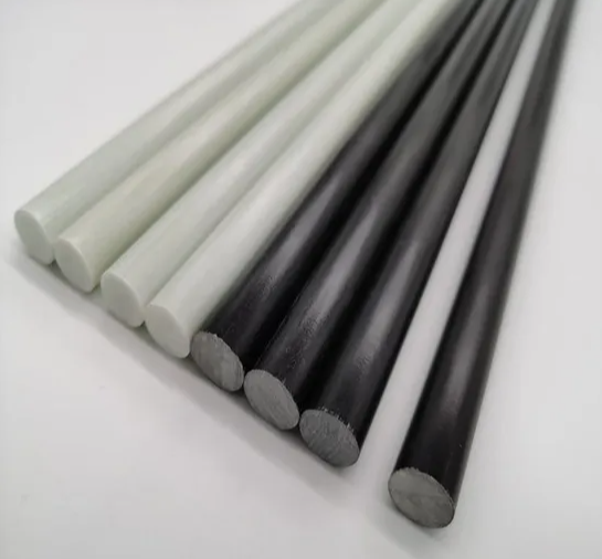 Fiberglass agricultural support rod
